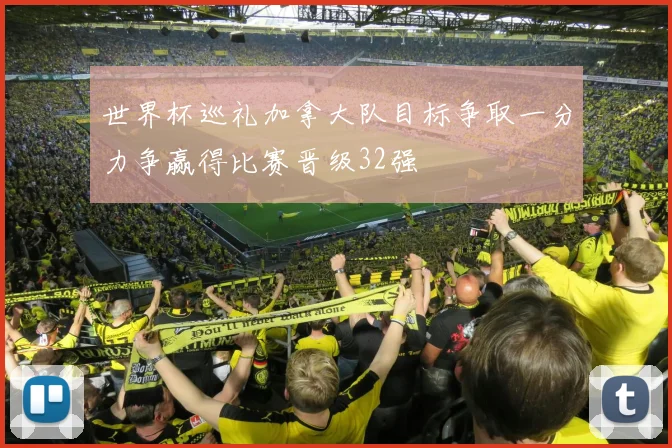 世界杯巡礼加拿大队目标争取一分力争赢得比赛晋级32强